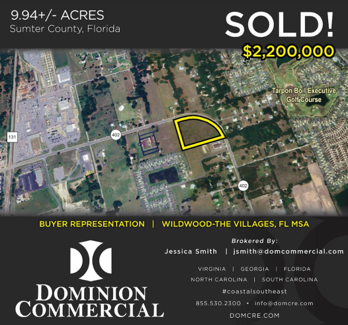 4957 E County Rd 462, Wildwood, Florida, ,Land,For Sale ,4957 E County Rd 462,1202