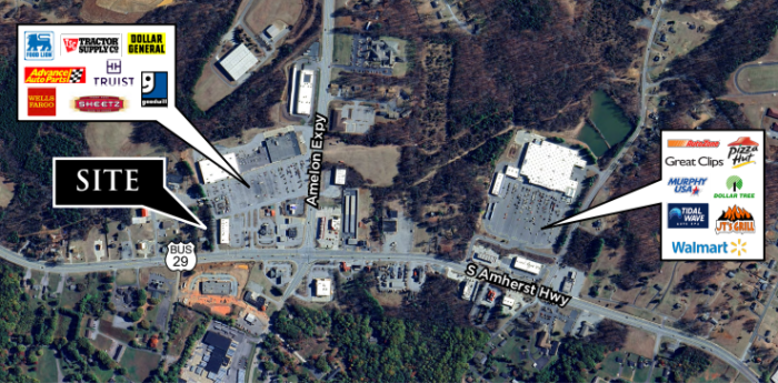 4023 S. Amherst Highway, Madison Heights, Virginia, ,Retail,For Sale ,4023 S. Amherst Highway ,1221