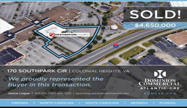 170 Southpark Circle, Colonial Heights, Virginia, ,Retail,For Sale ,170 Southpark Circle,1228